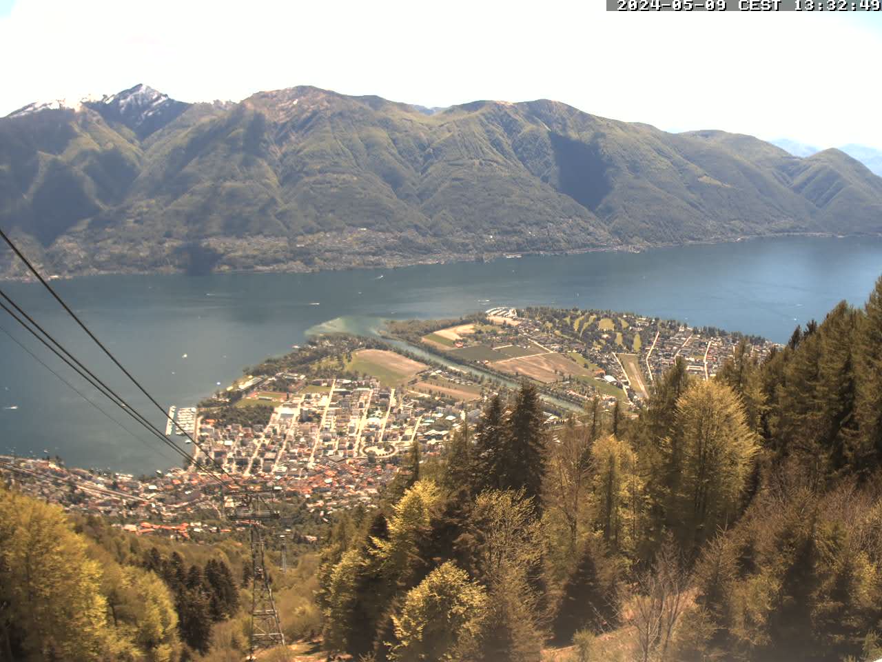 Webcam in Cardada - Lago Maggiore - S
